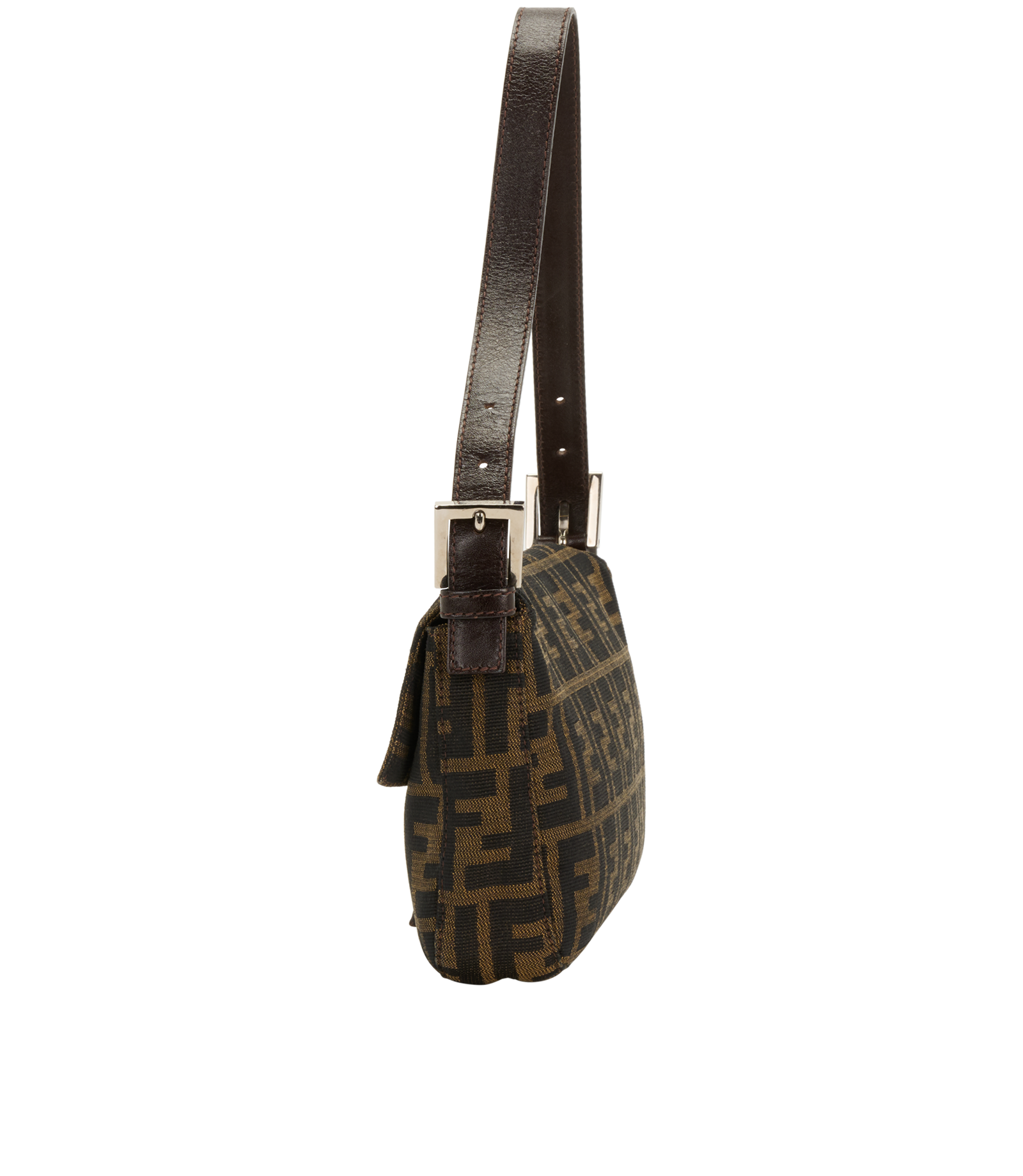 Vintage Zucca Baguette, &pound;890, Handbags, Brown, Canvas, Bottom view
